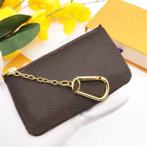 designer wallet with keychain|designer keychain wallet for women.